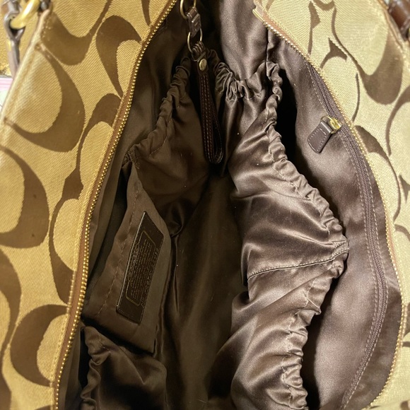 Coach Signature Baby/Diaper Bag